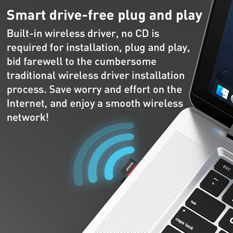 EP-A300 300Mbps WiFi6 USB Free Drive Network Adapter, EP-AX300 EP-A300 300Mbps WiFi6 USB Free Drive Network Adapter, EP-AX300